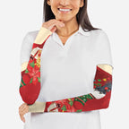 Palm Cockatoo Christmas Australia Arm Sleeves Aussie Xmas Sock Coquette Bow