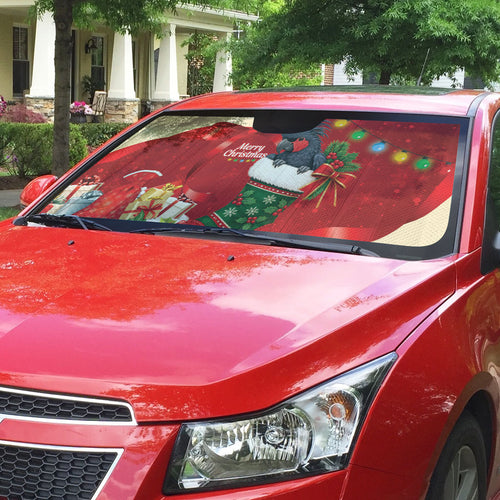 Palm Cockatoo Christmas Australia Auto Sun Shade Aussie Xmas Sock Coquette Bow