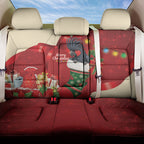 Palm Cockatoo Christmas Australia Back Car Seat Cover Aussie Xmas Sock Coquette Bow