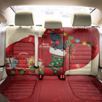Palm Cockatoo Christmas Australia Back Car Seat Cover Aussie Xmas Sock Coquette Bow