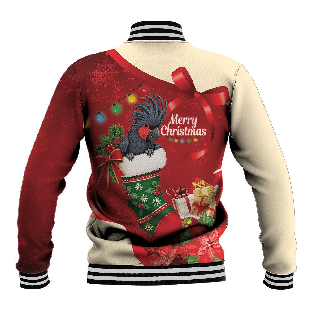 Palm Cockatoo Christmas Australia Baseball Jacket Aussie Xmas Sock Coquette Bow