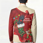 Palm Cockatoo Christmas Australia Blazer Aussie Xmas Sock Coquette Bow