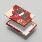 Palm Cockatoo Christmas Australia Canvas Wall Art Aussie Xmas Sock Coquette Bow