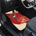 Palm Cockatoo Christmas Australia Car Mats Aussie Xmas Sock Coquette Bow
