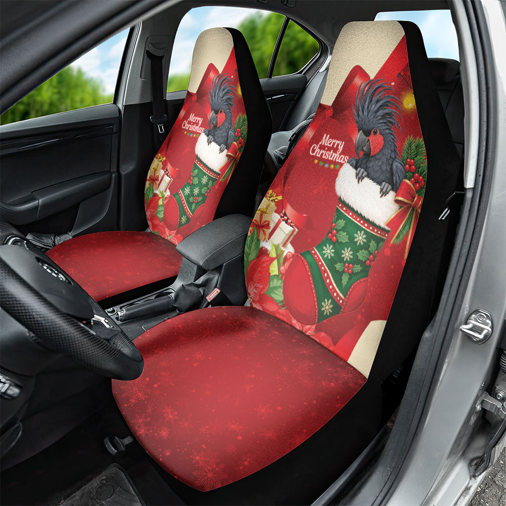 Palm Cockatoo Christmas Australia Car Seat Cover Aussie Xmas Sock Coquette Bow