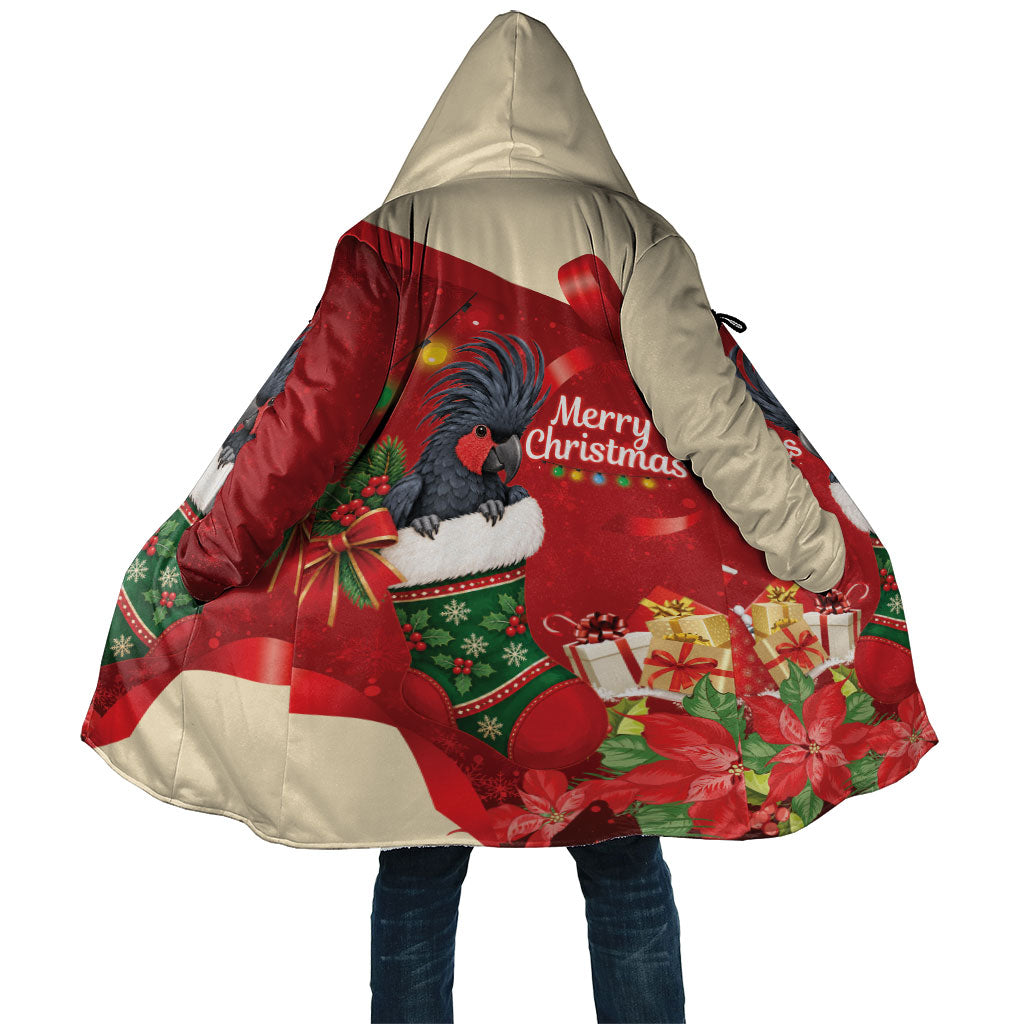 Palm Cockatoo Christmas Australia Cloak Aussie Xmas Sock Coquette Bow