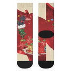 Palm Cockatoo Christmas Australia Crew Socks Aussie Xmas Sock Coquette Bow