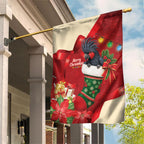 Palm Cockatoo Christmas Australia Garden Flag Aussie Xmas Sock Coquette Bow
