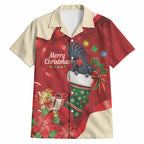 Palm Cockatoo Christmas Australia Hawaiian Shirt Aussie Xmas Sock Coquette Bow