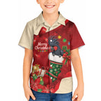 Palm Cockatoo Christmas Australia Hawaiian Shirt Aussie Xmas Sock Coquette Bow