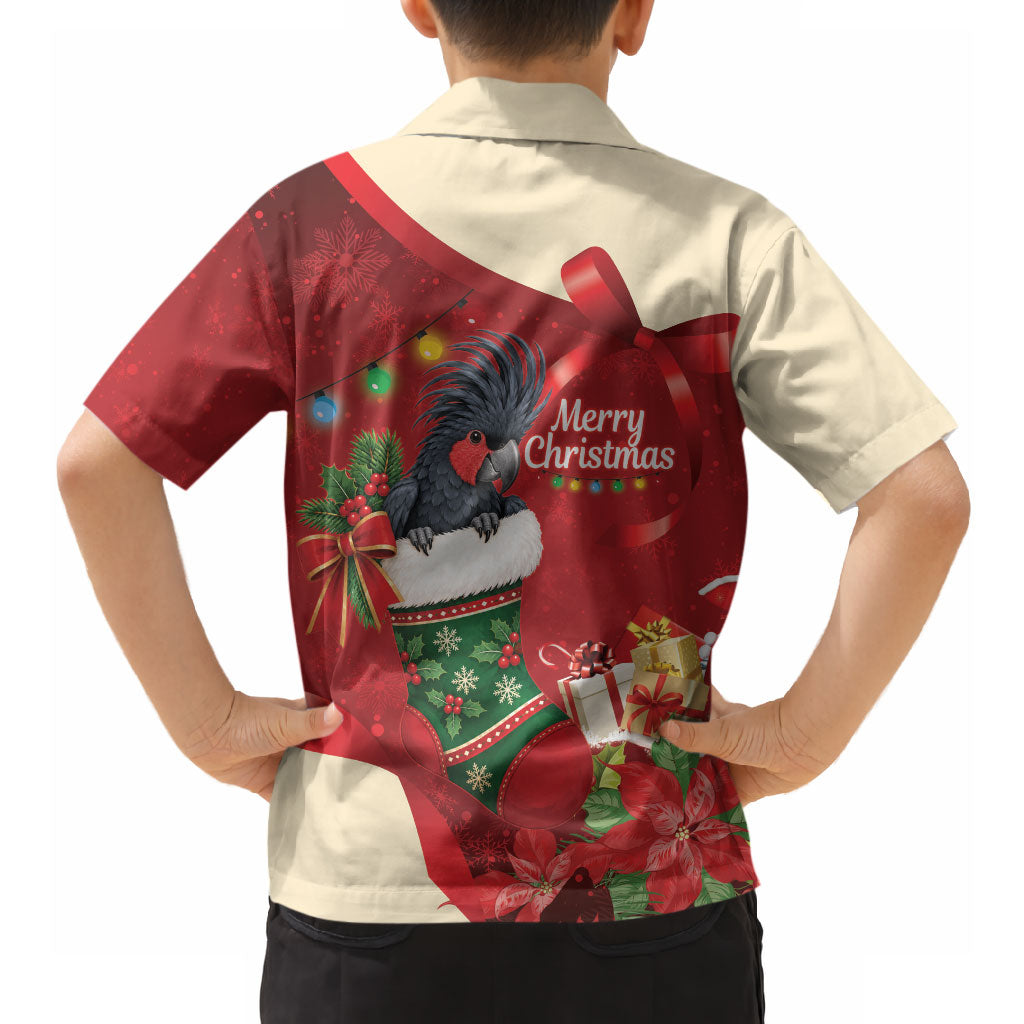 Palm Cockatoo Christmas Australia Hawaiian Shirt Aussie Xmas Sock Coquette Bow
