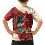 Palm Cockatoo Christmas Australia Hawaiian Shirt Aussie Xmas Sock Coquette Bow