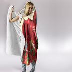 Palm Cockatoo Christmas Australia Hooded Blanket Aussie Xmas Sock Coquette Bow