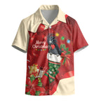 Palm Cockatoo Christmas Australia Kid Hawaiian Shirt Aussie Xmas Sock Coquette Bow