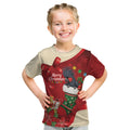 Palm Cockatoo Christmas Australia Kid T Shirt Aussie Xmas Sock Coquette Bow