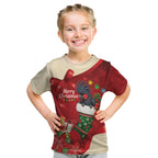 Palm Cockatoo Christmas Australia Kid T Shirt Aussie Xmas Sock Coquette Bow