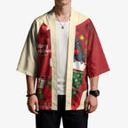 Palm Cockatoo Christmas Australia Kimono Aussie Xmas Sock Coquette Bow