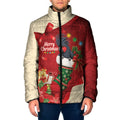 Palm Cockatoo Christmas Australia Padded Jacket Aussie Xmas Sock Coquette Bow