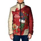 Palm Cockatoo Christmas Australia Padded Jacket Aussie Xmas Sock Coquette Bow