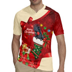 Palm Cockatoo Christmas Australia Rugby Jersey Aussie Xmas Sock Coquette Bow