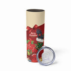 Palm Cockatoo Christmas Australia Skinny Tumbler Aussie Xmas Sock Coquette Bow