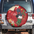 Palm Cockatoo Christmas Australia Spare Tire Cover Aussie Xmas Sock Coquette Bow