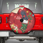 Palm Cockatoo Christmas Australia Spare Tire Cover Aussie Xmas Sock Coquette Bow