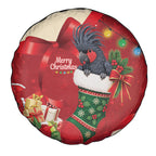 Palm Cockatoo Christmas Australia Spare Tire Cover Aussie Xmas Sock Coquette Bow