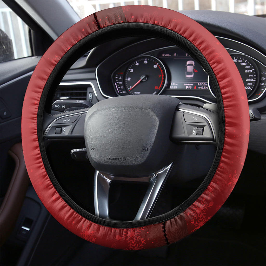 Palm Cockatoo Christmas Australia Steering Wheel Cover Aussie Xmas Sock Coquette Bow