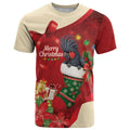 Palm Cockatoo Christmas Australia T Shirt Aussie Xmas Sock Coquette Bow
