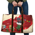 Palm Cockatoo Christmas Australia Travel Bag Aussie Xmas Sock Coquette Bow