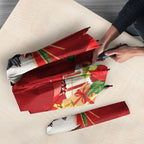 Palm Cockatoo Christmas Australia Umbrella Aussie Xmas Sock Coquette Bow