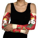 Sulphur-crested Cockatoo Christmas Australia Arm Sleeves Aussie Xmas Sock Coquette Bow
