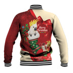 Sulphur-crested Cockatoo Christmas Australia Baseball Jacket Aussie Xmas Sock Coquette Bow