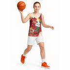 Sulphur-crested Cockatoo Christmas Australia Basketball Jersey Aussie Xmas Sock Coquette Bow