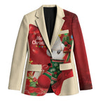 Sulphur-crested Cockatoo Christmas Australia Blazer Aussie Xmas Sock Coquette Bow