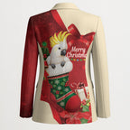 Sulphur-crested Cockatoo Christmas Australia Blazer Aussie Xmas Sock Coquette Bow