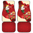 Sulphur-crested Cockatoo Christmas Australia Car Mats Aussie Xmas Sock Coquette Bow