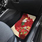 Sulphur-crested Cockatoo Christmas Australia Car Mats Aussie Xmas Sock Coquette Bow