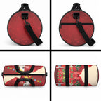 Sulphur-crested Cockatoo Christmas Australia Duffle Bag Aussie Xmas Sock Coquette Bow