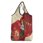 Sulphur-crested Cockatoo Christmas Australia Grocery Bag Aussie Xmas Sock Coquette Bow