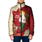 Sulphur-crested Cockatoo Christmas Australia Padded Jacket Aussie Xmas Sock Coquette Bow