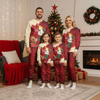 Sulphur-crested Cockatoo Christmas Australia Christmas Pajama Set Aussie Xmas Sock Coquette Bow