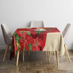 Sulphur-crested Cockatoo Christmas Australia Tablecloth Aussie Xmas Sock Coquette Bow