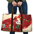 Sulphur-crested Cockatoo Christmas Australia Travel Bag Aussie Xmas Sock Coquette Bow
