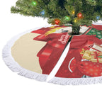 Sulphur-crested Cockatoo Christmas Australia Tree Skirt Aussie Xmas Sock Coquette Bow