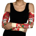 Kangaroo Koala Cockatoo Christmas Australia Arm Sleeves Aussie Xmas Sock Coquette Bow