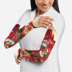 Kangaroo Koala Cockatoo Christmas Australia Arm Sleeves Aussie Xmas Sock Coquette Bow