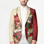 Kangaroo Koala Cockatoo Christmas Australia Blazer Aussie Xmas Sock Coquette Bow