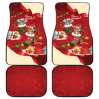Kangaroo Koala Cockatoo Christmas Australia Car Mats Aussie Xmas Sock Coquette Bow